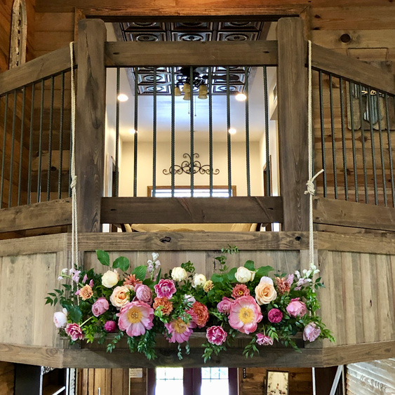 Balcony Flower Shelf