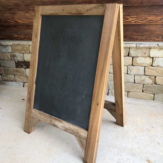 Chalkboard Sign - Large